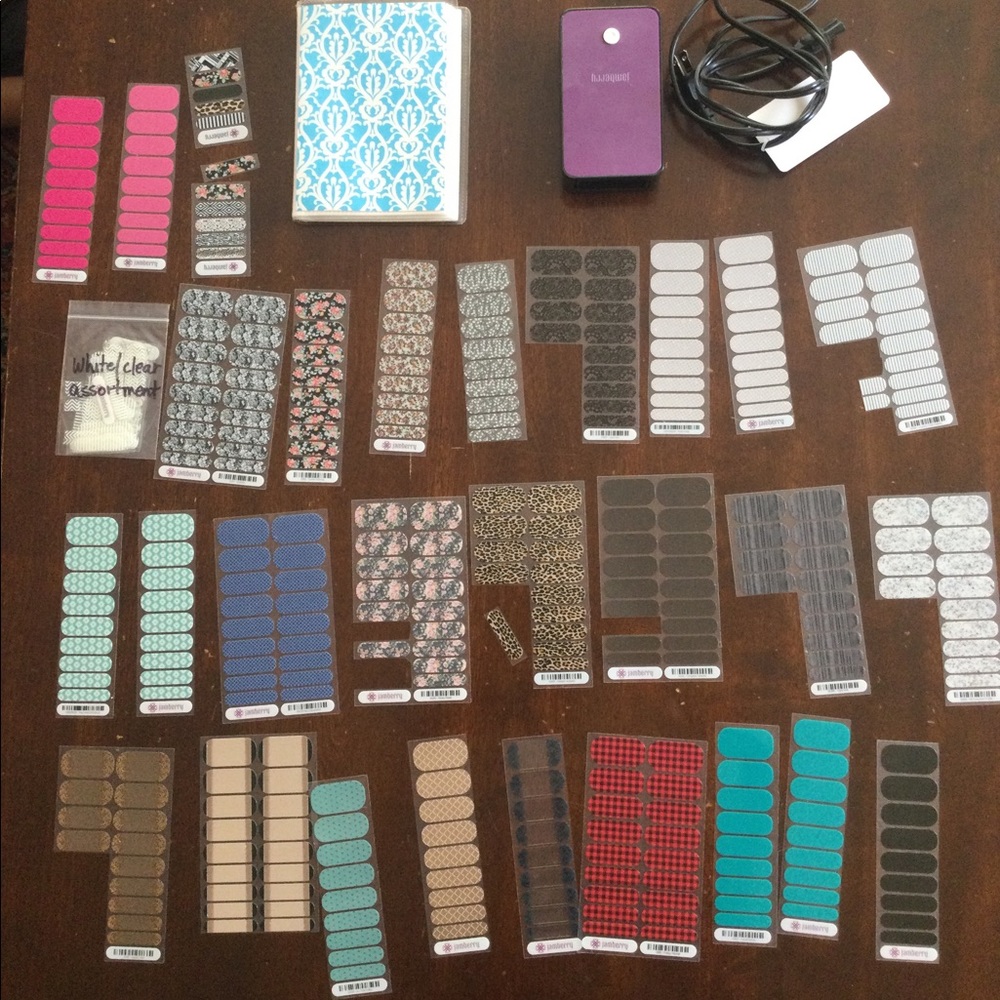 Jamberry nail wraps lot bundle set